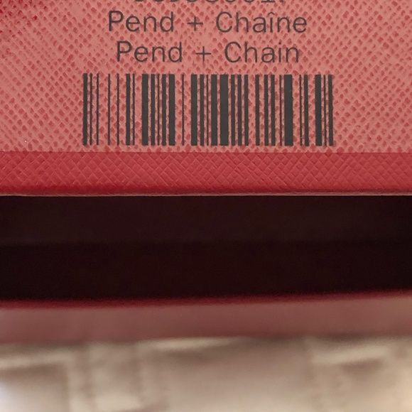 CARTIER 18K White Gold Diamond Heart Double C Pendant Necklace - Picture 7 of 12